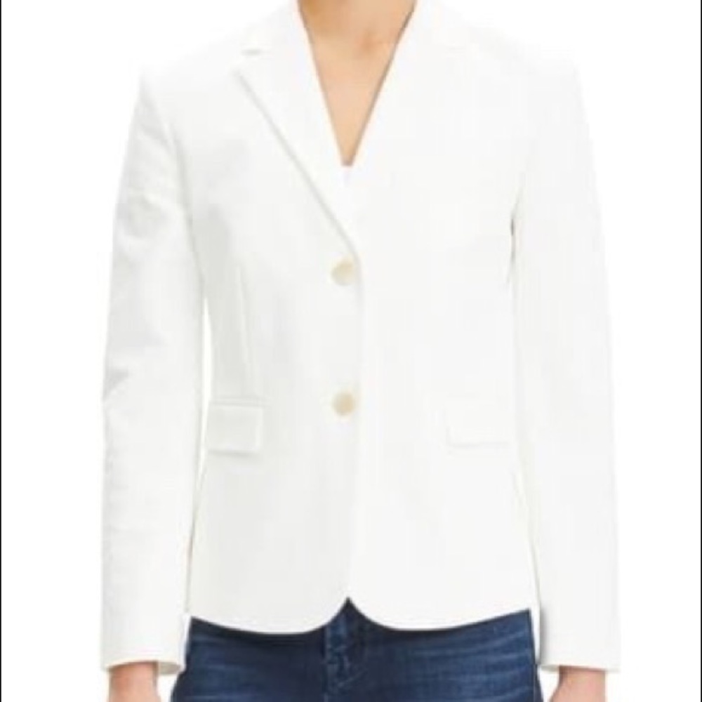 Theory Double Stretch Cotton Shrunken Jacket 6